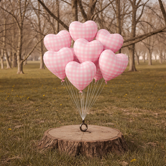 Bryces Farmgirl Chic Birthday Balloon Bouquet